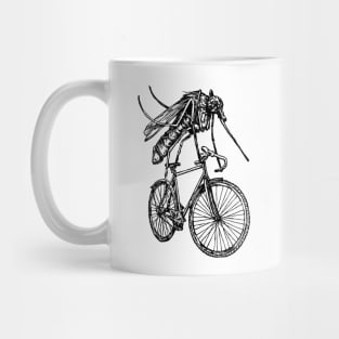 SEEMBO Mosquito Cycling Bicycle Bicycling Biker Biking Bike Mug